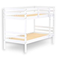 Imagem de Beliche Solteiro Dreams Madeira Maciça Branco Megamobilia