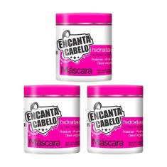 Imagem de Mascara Maxihair 500G Encanto Cabelo - Kit Com 3Un