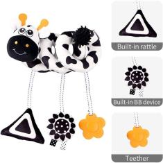 Imagem de  Assento de carro de brinquedo pendurado Crib Move, Animal Circle Pelúcia Toy Pr