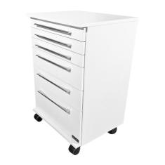 Imagem de Mesa Auxiliar Mdf Reforçada 4 Rodízios