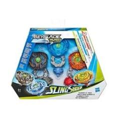 Imagem de Beyblade Burst Slingshock Multipack Element X Hasbro E6780