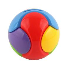 Imagem de Bola Criativa Azul Montada Crianças Brinquedo Educativo