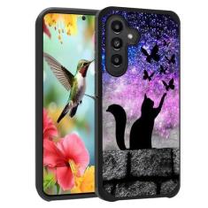 Imagem de ZXHSBROK Capa para Samsung Galaxy S24+/S24 Plus, capa protetora resistente à prova de choque com camada dupla híbrida e silicone macio à prova de choque para Samsung Galaxy S24 Plus (6,7 polegadas,
