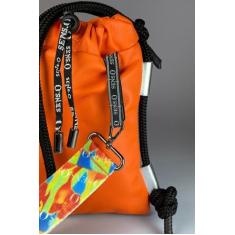 Imagem de Bolsa pequena Bag Pocket para celular Couro Legítimo Toque de Seda Ora