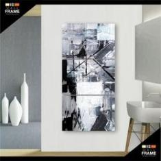 Imagem de Quadro Decorativo Abstrato 120x60 3 peças