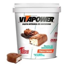 Imagem de Pasta De Amendoim Integral (1kg) Press Cream Vitapower
