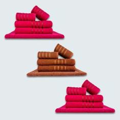 Imagem de Jogo De Toalhas 15 Pçs Coleção Dubai 100% Algodão Rs+mr+rs