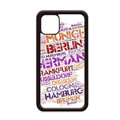 Imagem de Capa estilo mapa da cidade da Alemanha para iPhone 12 Pro Max para Apple Mini Mobile Case Shell