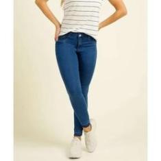 Imagem de Calça Jeans Skinny Feminina Bolsos Biotipo