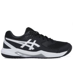 Imagem de Tênis Asics Gel Dedicate 8 All Court Preto e Branco