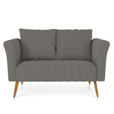 Imagem de Namoradeira Marilia Linho Castanho A26 Grafite