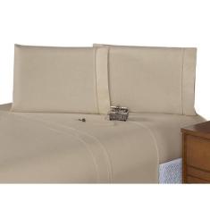 Imagem de Lençol De Cima Solteiro Com Vira E Ponto Palito Percal 180 Fios - Rafa