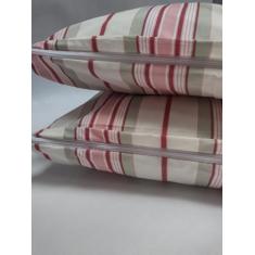 Imagem de Jogo De Lençol Queen 3 Peças Algodão Percal 160 Fios Com Elástico - Rv