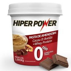 Imagem de Pasta De Amendoim De Cacau Protein Hiper Power 1 Kg