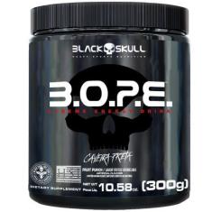 Imagem de Pré Treino B.O.P.E 300G Black Skull Caveira Preta