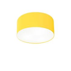 Imagem de Plafon Cilíndrico Md-3010 30X12Cm Amarelo - Bivolt