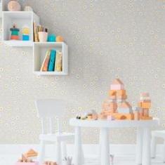 Imagem de Papel de Parede Adesivo Margaridas N011115 Rolo 0,58x3,00M