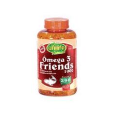 Imagem de Ômega 3 Friends 1400mg óleo de Peixe - Unilife - 280 cápsulas