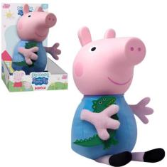Imagem de Boneca Peppa Ou Boneco George Pig Original Pelúcia Infantil Pelúcia 32