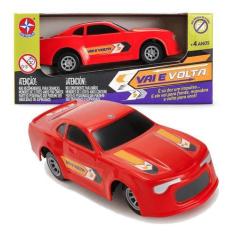 Imagem de Carrinho Vai E Volta Vermelho Brinquedo Infantil Estrela