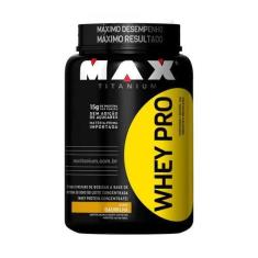 Imagem de Whey Pro 1Kg Baunilha - Proteína Concentrada Com Bcaa - Max Titanium