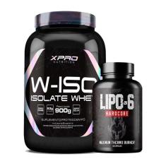 Imagem de Kit Termogênico Lipo 6 Black - Nutrex + Whey Protein Isolado W-Iso 900g - XPRO Nutrition-Unissex