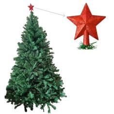 Imagem de Árvore de Natal Pinheiro 180cm Verde Luxo Premium 834 Galhos