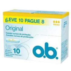 Imagem de Absorvente Interno OB Original Médio Leve10 Pague8 Unidades