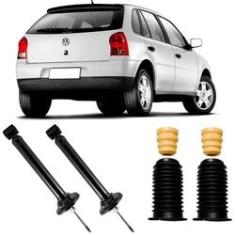 Imagem de 2 Amortecedor Volkswagen Gol G3 G4 99 A 2008 Traseiro Cofap E Kit