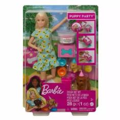 Imagem de Boneca Barbie Aniversário Do Cachorrinho (mattel) Gxv75