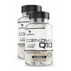 Imagem de 2x COQ-10 Coenzima Q10 200mg Por Porção (Ubiquinona) 60 Capsulas Tuttiflora