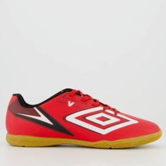 Imagem de Chuteira Umbro Sala V League Futsal Vermelha