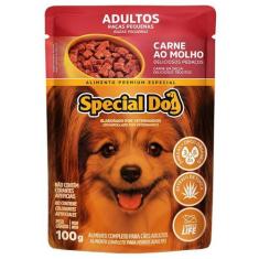 Imagem de Ração Úmida Special Dog Sachê Carne para Cães Raças Pequenas - 100 g