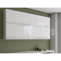 Imagem de Armario de Cozinha Suspenso Alemanha Branco Casa Mobilia