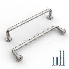 Imagem de KNOKLOCK Pacote com 10 puxadores de armário de cozinha de 128 mm (128 mm) puxadores de armário de cozinha puxadores de armário de cozinha para armário de cômoda guarda-roupa