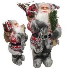 Imagem de Boneco Papai Noel Natalino 30cm Decoraçao Natal Fim do Ano Festa Comem