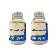 Imagem de Vitamina K2 500mg 60 cápsulas kit com 2 potes