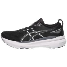 Imagem de ASICS Tênis de corrida masculino Gel-Kayano 31, Preto/branco, 42