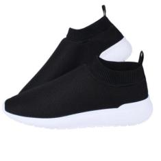 Imagem de Tênis Masculino Elástico Esportivo Preto  - Shamrock