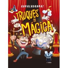 Imagem de Livro para Colorir Abracadabra Truques de Mágica com Acessório