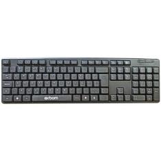 Imagem de Teclado Exbom BK-103 QWERTY Português Brasil Cor Preto Home Office/Esc