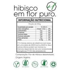 Imagem de Hibisco em Flor Desidratada Chá 1kg +1 Superalimentos