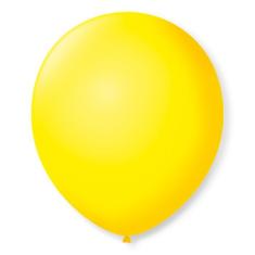 Imagem de Balão São Roque Número 9 Amarelo Citrino 50 Unidades