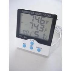 Imagem de Termômetro Digital Com Relógio Interno E Externo