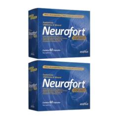 Imagem de Kit C2 Suplemento Vitamínico Neurofort Cognis C60 - Ecofitus