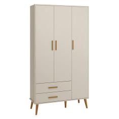 Imagem de Guarda Roupa Infantil Isis 3 Portas e 2 Gavetas - Reller Móveis Areia