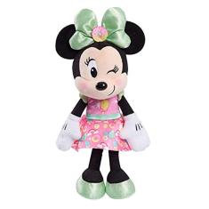 Imagem de Disney Junior Minnie Mouse 20,3 cm Small Sweets Minnie Mouse Beanbag Plush, Minnie Mouse em vestido rosa Sweet Treats, bicho de pelúcia, da Just Play