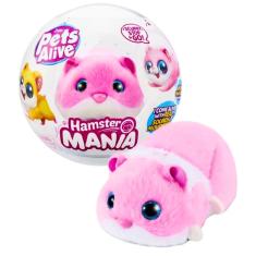 Imagem de Pelúcia Pets Alive Hamster Mania Colorido Candide