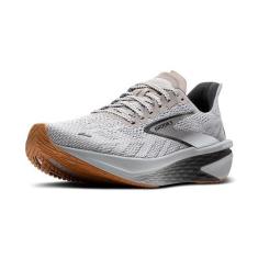Imagem de Brooks Hyperion 2 Tênis masculino, Liga metálica/branco brilhante/preto, 42