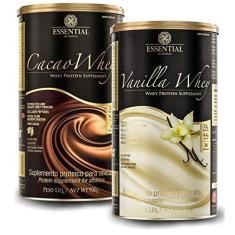 Imagem de Kit Cacao Whey 900g + Vanilla Whey 900g - Essential Nutrition